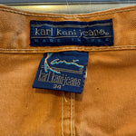 Vintage 90's Karl Kani Baggy Fit Yellow Jeans