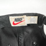 Vintage 90's Nike Swoosh Faded Black Snapback Hat