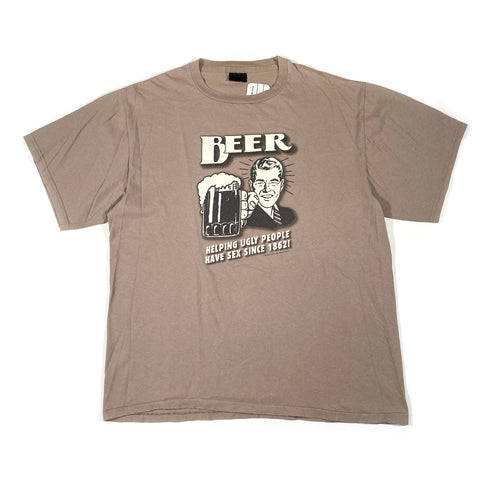 Vintage 1998 Beer Ugly People Sex T-Shirt