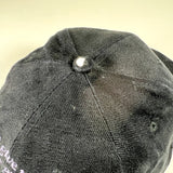 Vintage Y2K Jimmy Z Don't Give Up Black Snapback Hat