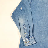 Vintage 90's Suzuki Style Wrangler Denim Button Up Shirt