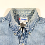 Vintage 90's Suzuki Style Wrangler Denim Button Up Shirt