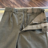 Vintage 1967 Begetex PVBA Wool Military Pants