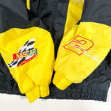Vintage 90’s Rusty Wallace Miller Genuine Draft NASCAR Jacket