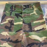 Vintage 60's Camo Lightweight Military Pants