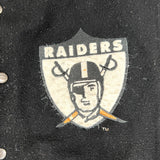 Vintage 90’s Oakland Raiders Wool Varsity Jacket