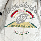 Vintage 90’s Oakland Raiders Wool Varsity Jacket