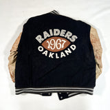 Vintage 90’s Oakland Raiders Wool Varsity Jacket