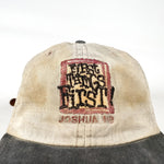 Vintage 90's Foursquare First Things First Joshua 1:8 Hat