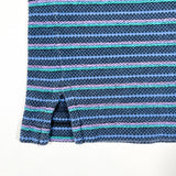 Vintage 90’s Colours by Alexander Julian Striped Knit Polo Shirt