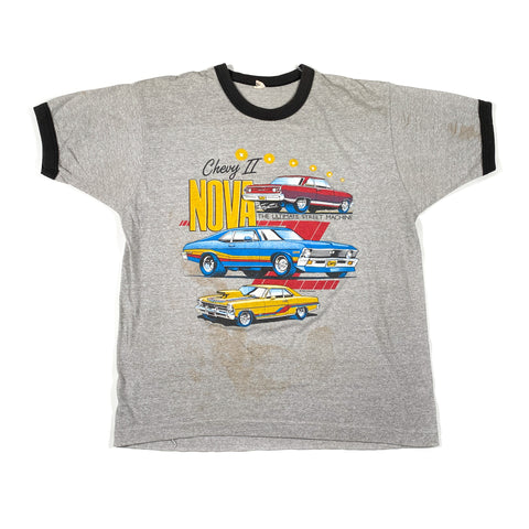 Vintage 1987 Chevy II Nova Ringer T-Shirt