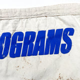 Vintage 80's NASCAR Daytona 500 Race Program Vendor Bag