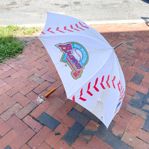 Vintage Y2K Richmond Braves Umbrella