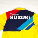 Vintage 90's Team Suzuki Racing Motorcycle Gun Button Up Shirt