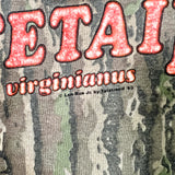 Vintage 80's Realtree Whitetail Deer Camo Pocket Hunting T-Shirt