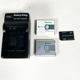 Modern 2009 Sony Cyber-shot DSC-W180 10.1MP Red Digital Camera