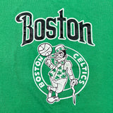 Vintage 80's Boston Celtics Logo Green Basketball T-Shirt