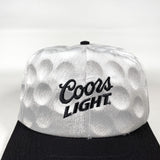 Vintage 90's Coors Light Golf Ball Hat