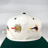 Vintage 90's Check Your Fly Fishing Hat