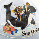 Vintage 1987 Sea World Toddler Trucker Hat