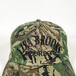 Vintage 90's Ezra Brooks Bourbon Camo Hat
