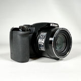 Modern 2010 Nikon Coolpix P100 10.3MP Digital Camera