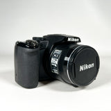 Modern 2010 Nikon Coolpix P100 10.3MP Digital Camera