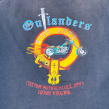 Vintage 90's Outlanders Motorcycles Luray VA T-Shirt