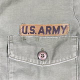 Vintage 1973 OG-107 US Army Vietnam Sateen Shirt