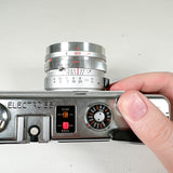 Vintage 1973 Yashica Electro 35 GSN 45mm f/1.7 Rangefinder 35mm Film Camera