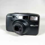 Vintage 1997 Pentax IQZoom 140 Point & Shoot 35mm Film Camera