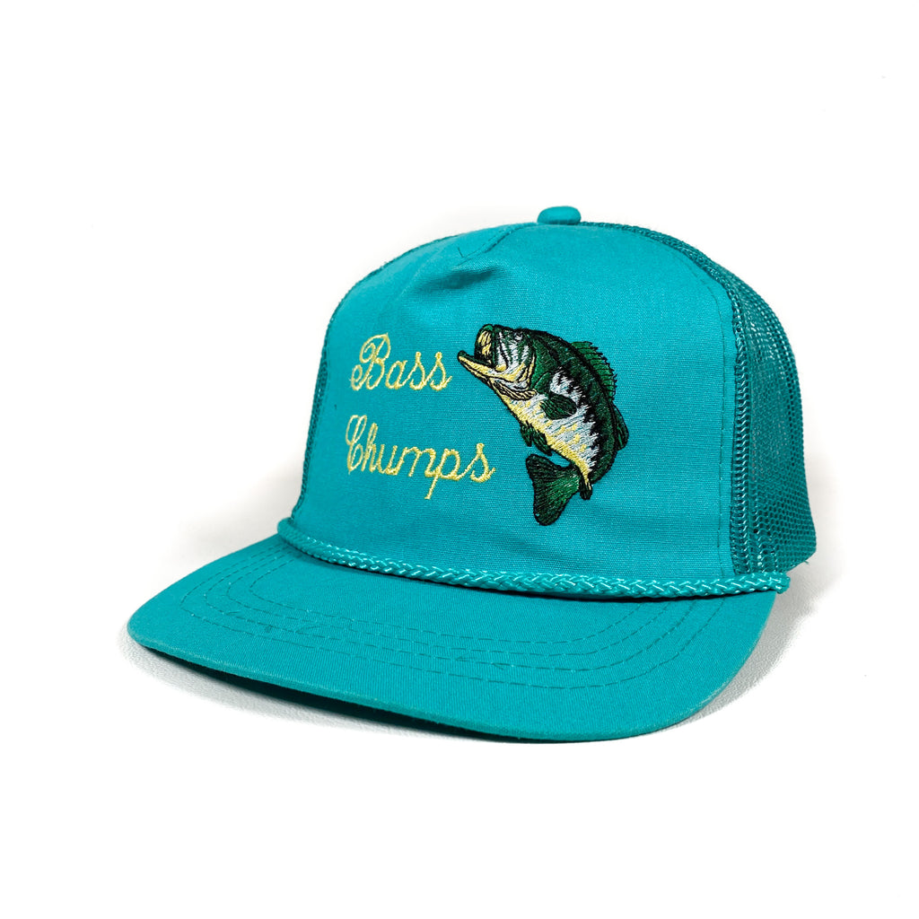 Vintage 80's Bass Chumps Fishing Trucker Hat – CobbleStore Vintage