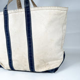 Vintage 90's Generic Heavy Canvas Boat and Tote Bag