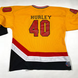 Vintage 90's Ashland Rattlers Hurley #40 Hockey Jersey