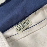 Vintage Y2K LL Bean Blue Straps Zip Top "JDT" Boat and Tote Bag