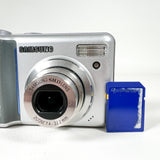 Vintage 2006 Samsung Digimax S800 8.1MP CCD Silver Digital Camera