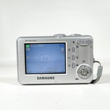 Vintage 2006 Samsung Digimax S800 8.1MP CCD Silver Digital Camera