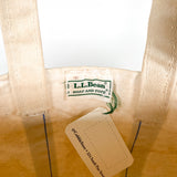Vintage 90's LL Bean Green Straps "Olivia" Boat and Tote Bag