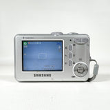 Vintage 2006 Samsung Digimax S800 8.1MP CCD Silver Digital Camera