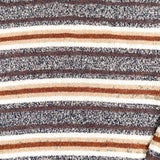Vintage 90's Arrow Brown Striped Crewneck Sweater