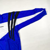 Vintage 90's adidas Full Zip Striped Windbreaker Jacket