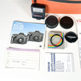 Vintage 1987 Canon EOS 650 35-70mm Autofocus SLR 35mm Film Camera