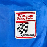 Vintage 80's Richard Petty Patched NASCAR Windbreaker Jacket