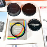 Vintage 1987 Canon EOS 650 35-70mm Autofocus SLR 35mm Film Camera