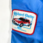 Vintage 80's Richard Petty Patched NASCAR Windbreaker Jacket