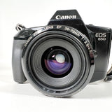 Vintage 1987 Canon EOS 650 35-70mm Autofocus SLR 35mm Film Camera