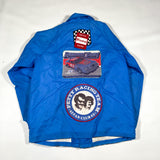 Vintage 80's Richard Petty Patched NASCAR Windbreaker Jacket