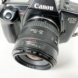 Vintage 1987 Canon EOS 650 35-70mm Autofocus SLR 35mm Film Camera