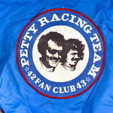 Vintage 80's Richard Petty Patched NASCAR Windbreaker Jacket