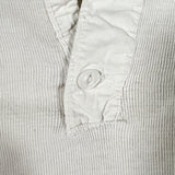 Vintage 70's Healthknit White Thermal Henley Long Sleeve Shirt